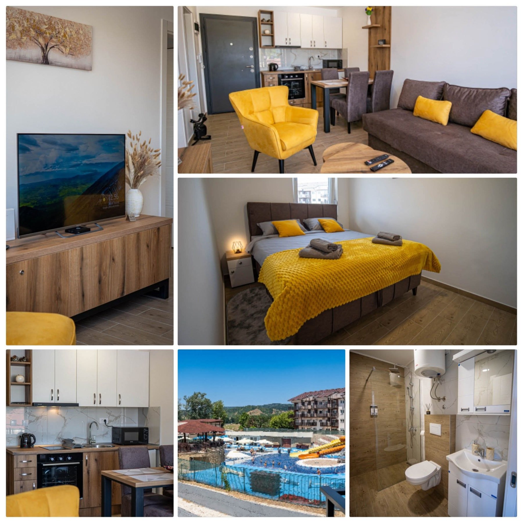 Kolaž fotografija apartmana